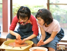 伝統工芸品 無名異焼体験